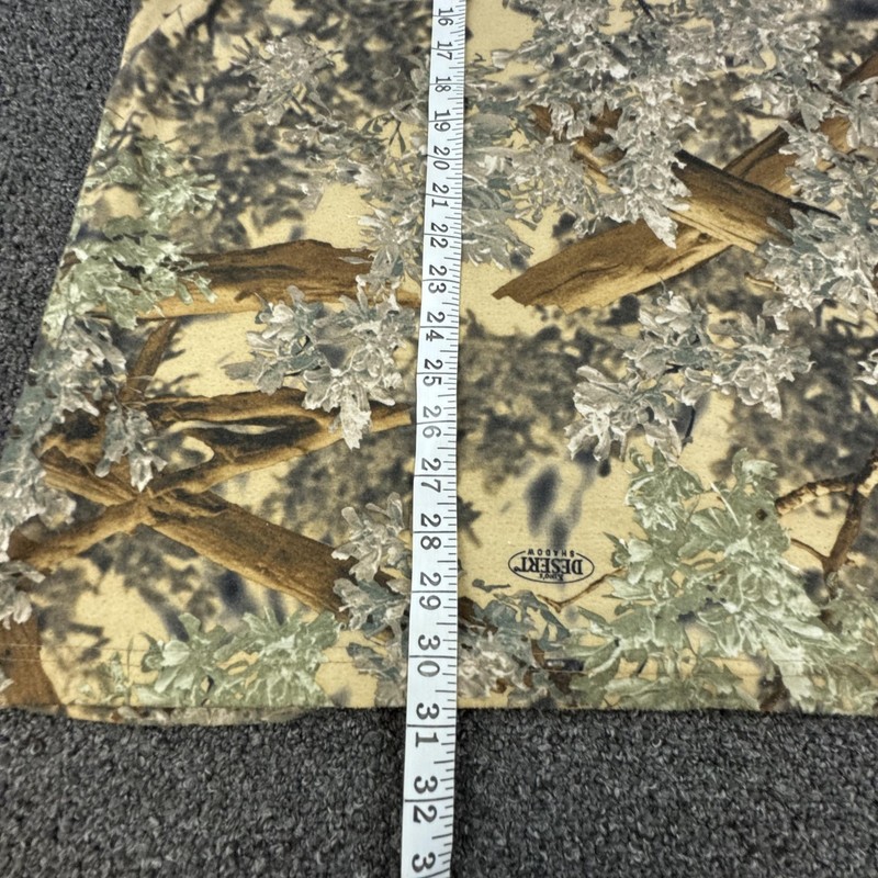 King's Outdoor World Shirt Mens 2XL Green Camo Desert Shadow Long Sleeve Pocket gallery