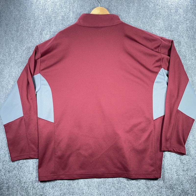 Minnesota Golden Gophers Pro Edge 1/4 Zip Mens 2XL Red Sweatshirt Stretch gallery
