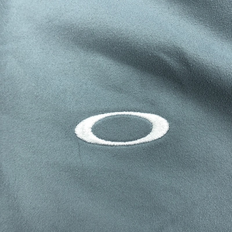 Oakley Men's M Hydrolix Performance Quarter Zip Pullover Activewear Shirt Green gallery