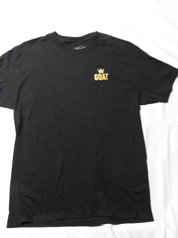 Eighty Eight Brand - Men's T-Shirt - Black - Cotton - L - Embroidered GOAT - EUC