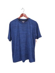 SPX New Mens Blue Pullover Shirt Athletic Workout Outdoor Track Size XL