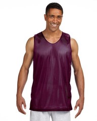 A4 Men’s Polyester Mesh Moisture Wicking Sleeveless Reversible Tank Top – NF1270