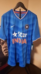 Nike Dri-Fit Star India Cricket Jersey Men Size XL | WORLD CUP Sachin Tendulkar