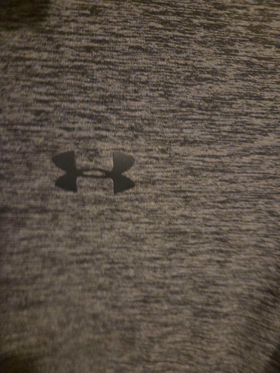 Under Armour, Loose Fit, All Season, GreyLong sleeve Polo Mens Golf Shirt Medium gallery