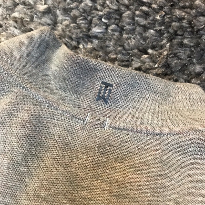 Nike Tiger Woods Collection Pullover Mens 2XL Gray 1/4 Zip Long Sleeve Golf XXL gallery