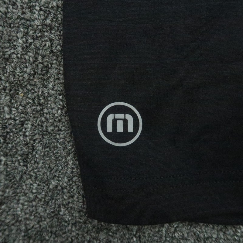 Travis Mathew Pullover Mens Small Black Havasu 1/4 Zip Stretch Pockets Golf NWT gallery