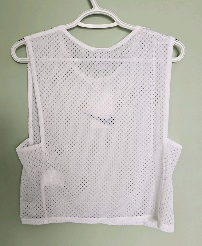 Nike Park20 White Black Men's Training Bib Vest Sports Top Sz Small (DV7425-100) gallery