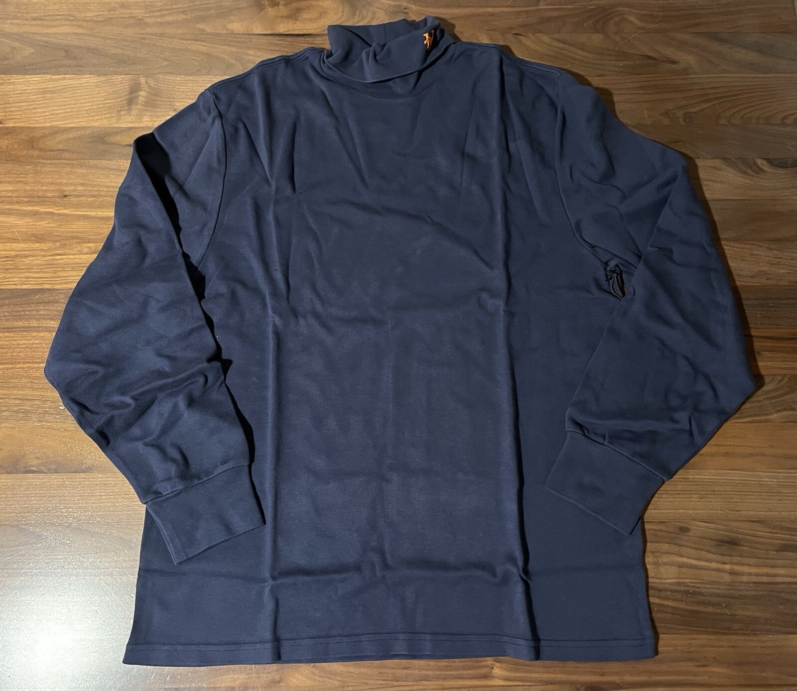 Aime Leon Dore ALD / New York Mets Rolled Neck Navy Logo Turtleneck Mens Size XL gallery