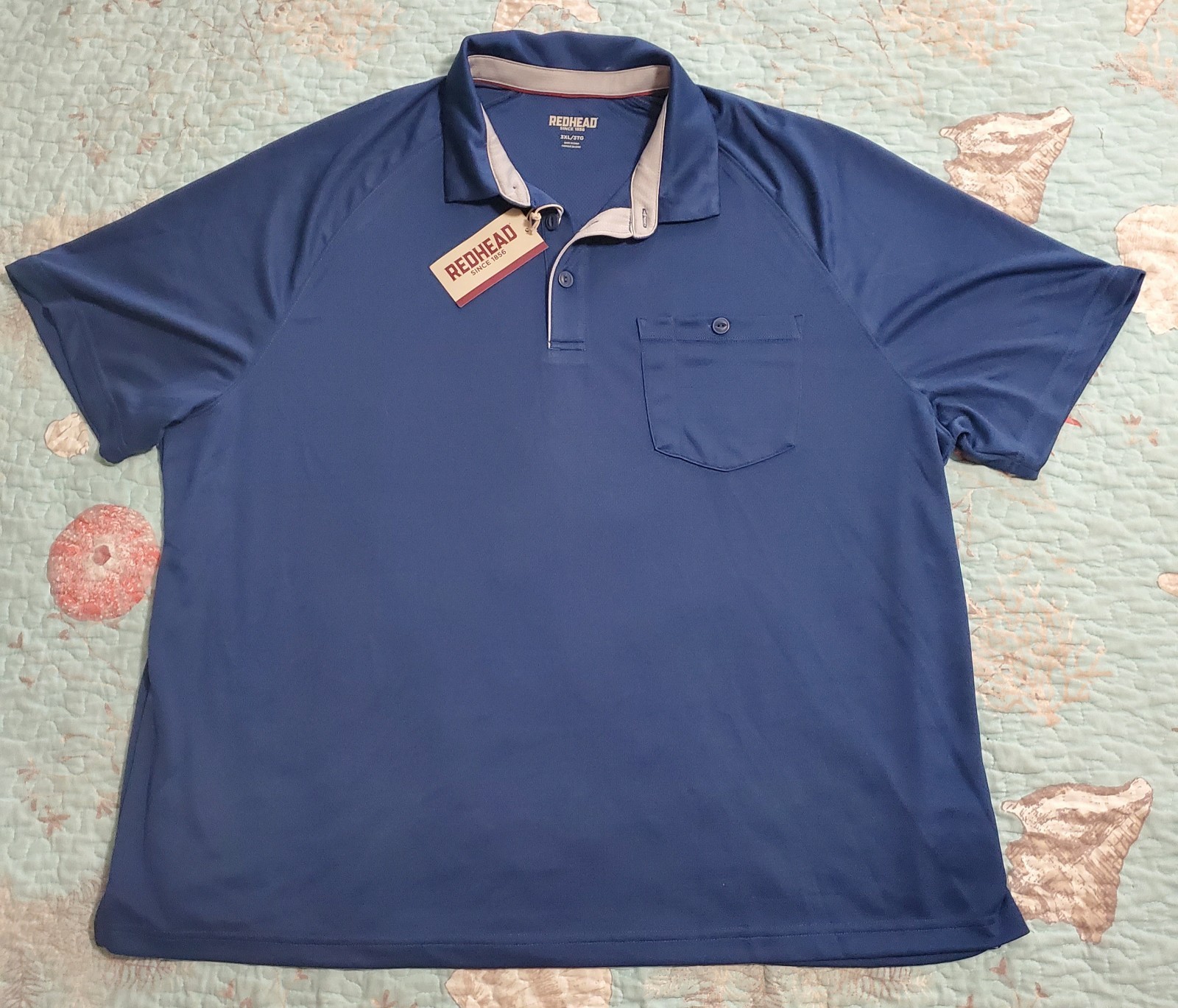 Redhead 3XL Estat Blue Pro Series Shirt With Pocket gallery