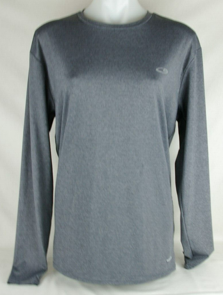 Champion Duo Dry Power Core Solid Gray Shirt Top Men's Size XXL Polyester Blend gallery
