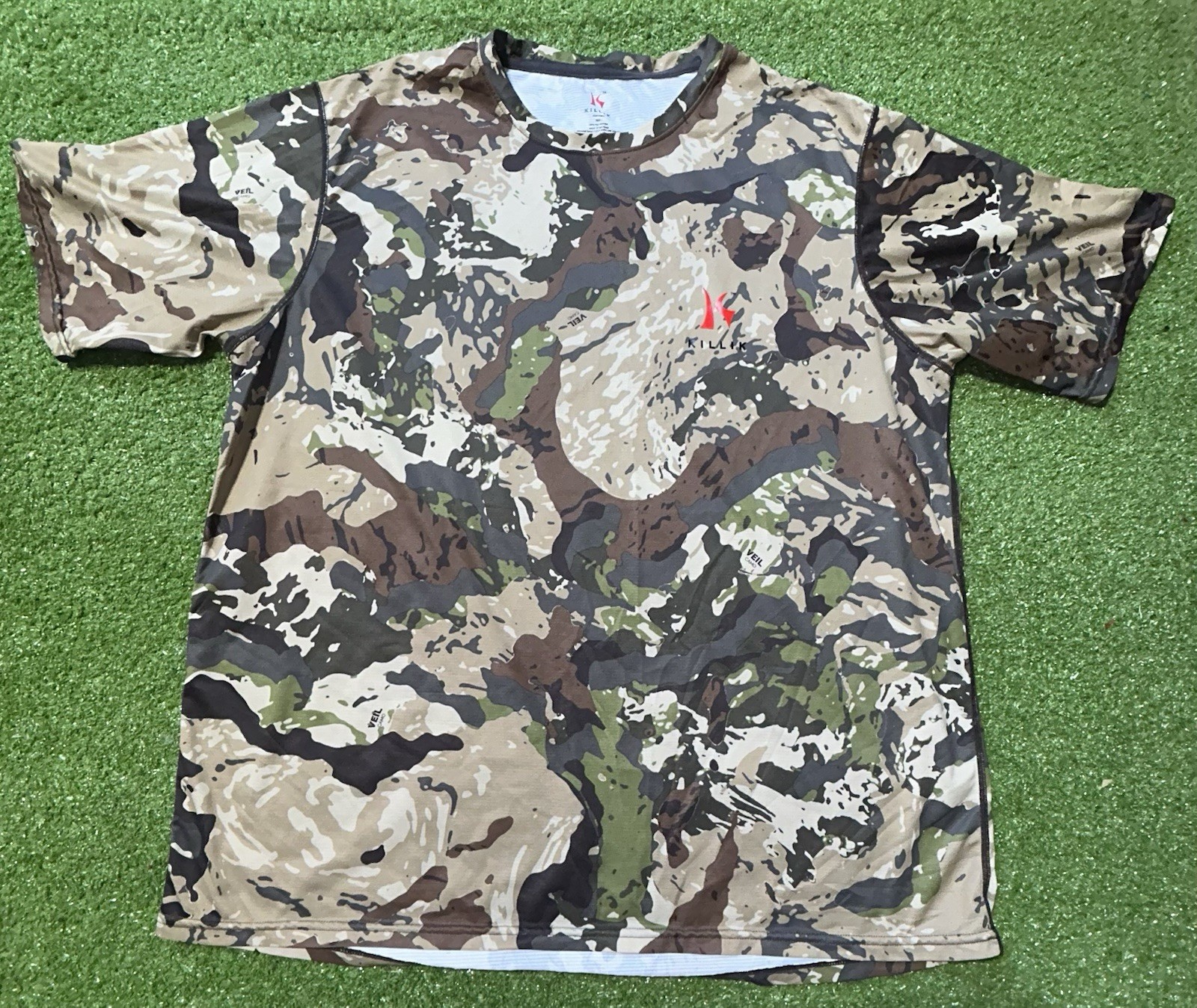 Killik Mens Large Veil Camo Performance Hunting Shirt Outdoor Tactical gallery