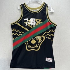 Tisa Headgear Classics Jersey Black Red Green Designer Colorway Size Medium NWT