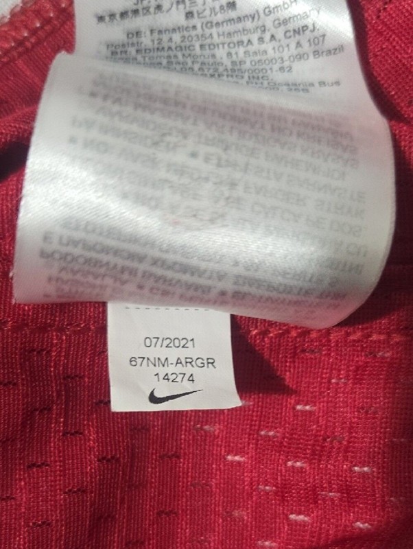 Nike NFL Arizona Cardinals J.J. Watt White On Field Game Jersey Men's Size Large gallery
