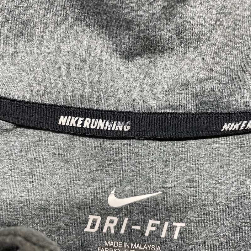 Nike Dri-FIT Element 1/4 Zip Pullover Mens Small Gray Running Shirt gallery
