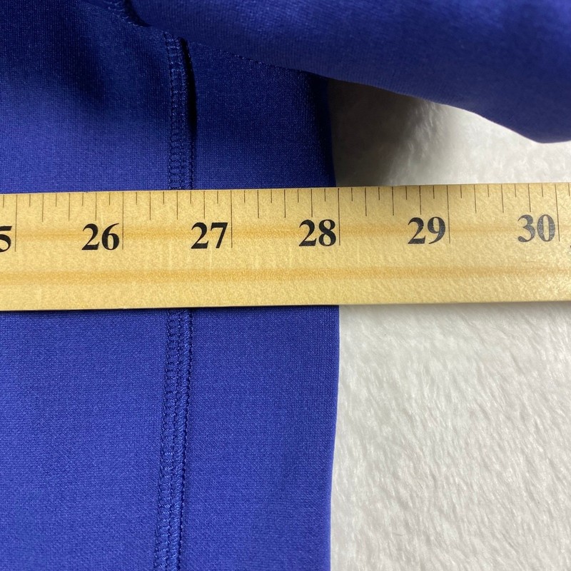 Cabelas Mens 2XL REG Blue 100% Polyester Quarter Zip Long Sleeve Pullover gallery