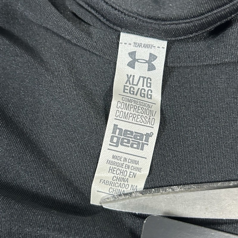 Under Armour Padded Football Compression Tank Mens XL Black D3O Impact New gallery