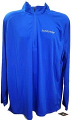 Lot of 4 Bulk Spyder Pullover Mens 2XL Blue 1/4 zip Long Sleeve Sunpower NWT
