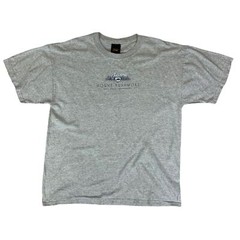 Vintage 90s Grey Mount Rushmore National Memorial Destination Tourist T-Shirt L