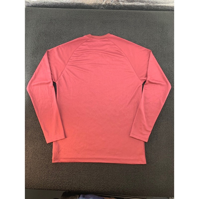 Sport-Tek Long Sleeve Raglan T-Shirt Coral Red XS Moisture Wicking Athletic Top gallery