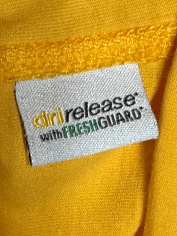 Dickies Performance Yellow Pullover 1/4 Zip Shirt Men's Size L gallery