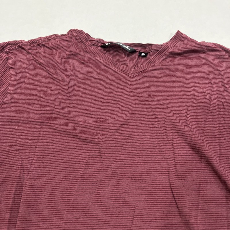 Travis Mathew XXL Plum Short Sleeve T -Shirt Pima Cotton Blend Soft Golf gallery