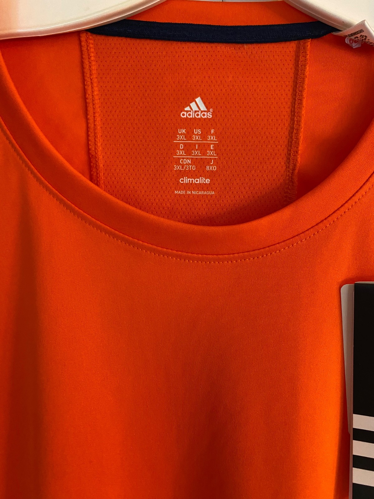 Adidas short sleeve performance climalite t-shirt tee Mens Size 3XL gallery
