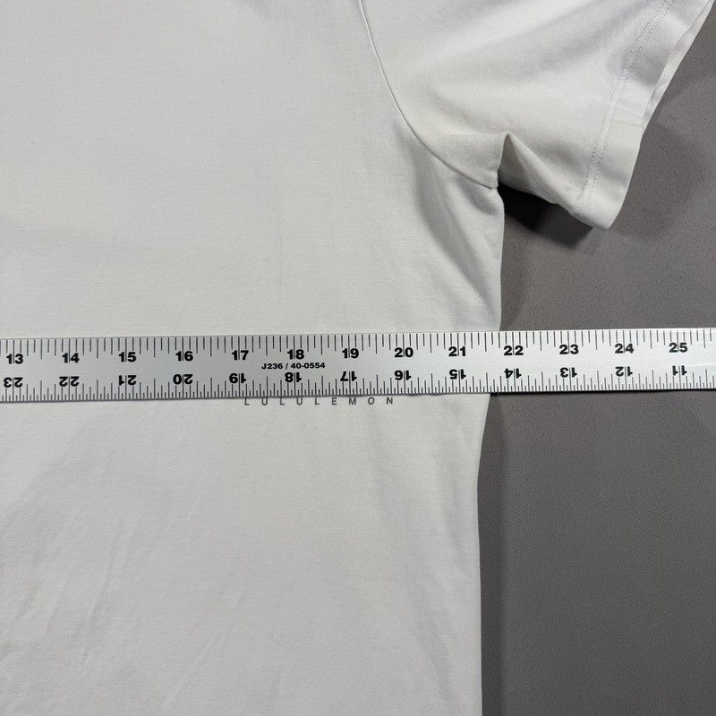 Lululemon 5 Year Ebb and Flow T Size Large White Vitasea gallery