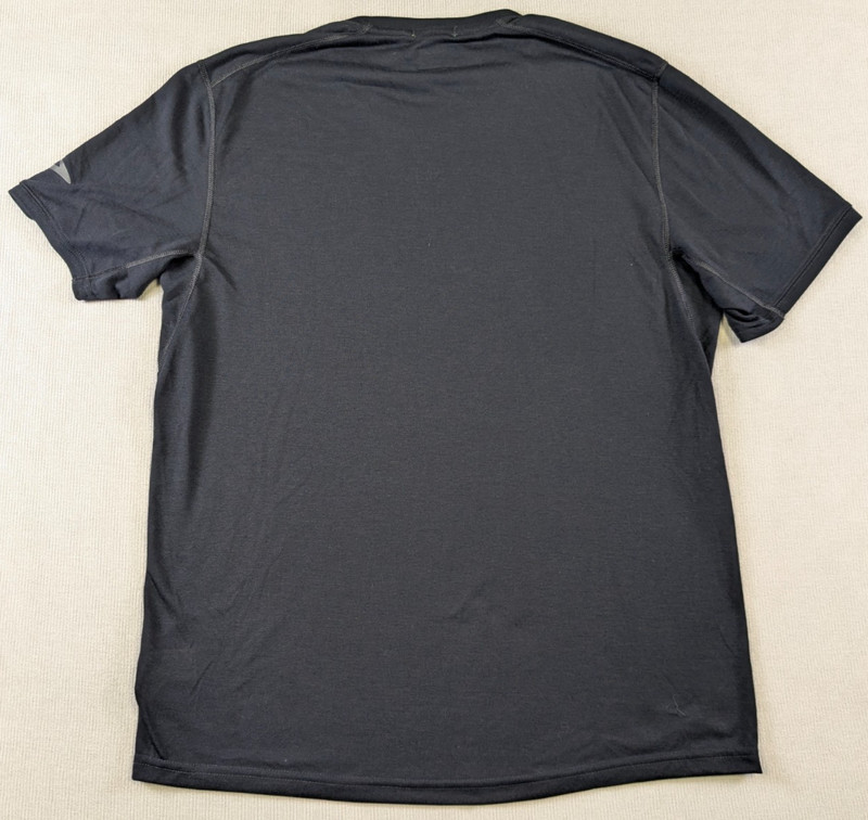 Brooks Running Shirt Mens Medium Black Performance Wicking Outdoors Training New gallery