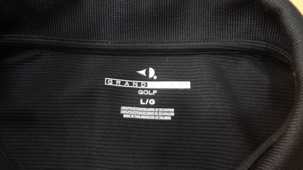 Grand Slam Golf L Black Polo Shirt Short-Sleeve gallery
