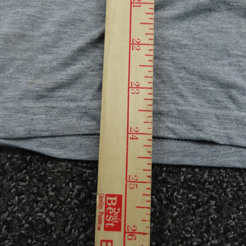 Adidas Shirt Adult XL Extra Large Gray Breathable Short Sleeve Casual Mens gallery