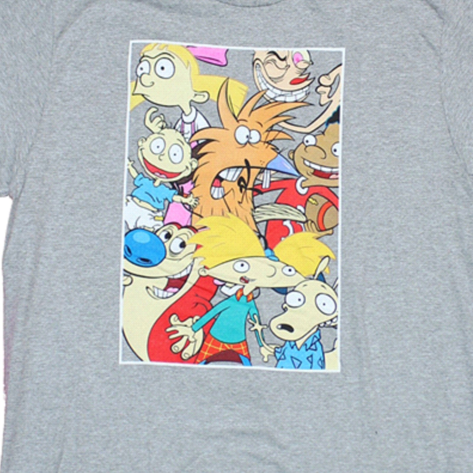 Nickelodeon Comfy Mens T-shirt With Ren, Stimpy, Hey Arnold, Rugrats, others NWT gallery