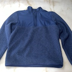 Under Armour UA Storm Golf Sweater Fleece Snap Button Mock Neck 1/4 Pullover L