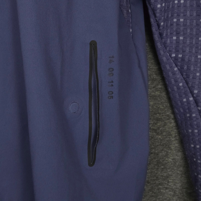 Nike Tech Pack Hybrid Kimono Reflective Woven Running Shirt Mens Medium Blue gallery