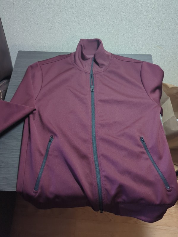 Gap Full Zip, Track Jacket/ Mens Size Small, Maroon,Burgundy Y2K gallery