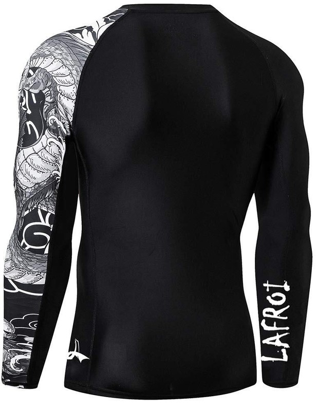 Men's Long Sleeve UPF 50+ Baselayer Skins Performance Fit Compression Rash Gu... gallery