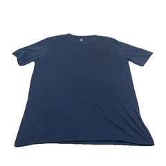 Under Armour Loose Fit Dark Navy Blue Shortsleeve Tshirt Size Large