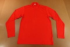 Sport-Tek Mens Medium Red Long Sleeve 1/4 Zip Performance Pullover Shirt New