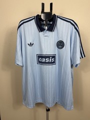 Adidas Originals x Oasis Live ’25 Jersey Shirt Clear Sky Light Blue XL