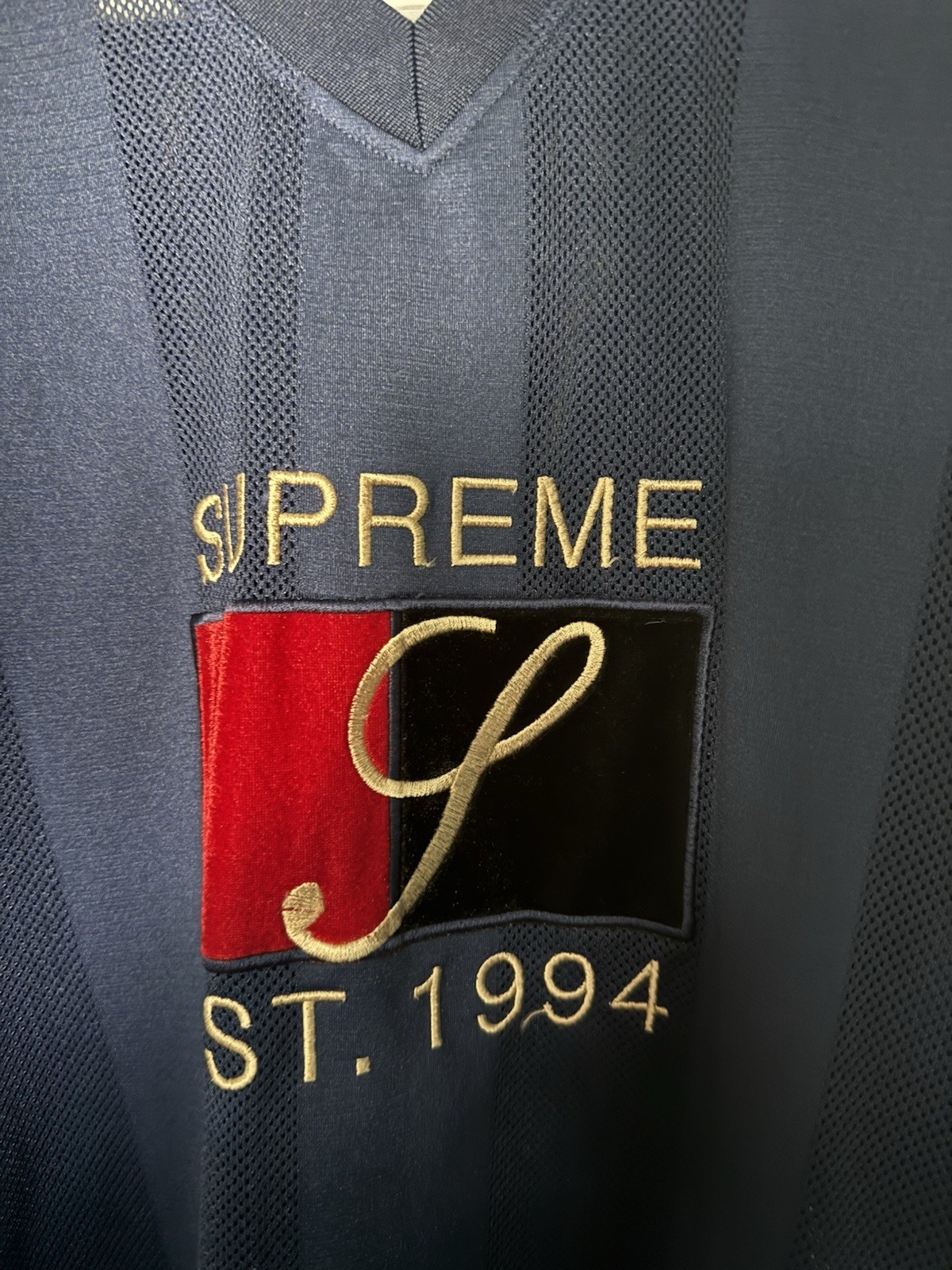 Supreme Mesh Velvet Jersey Size M gallery