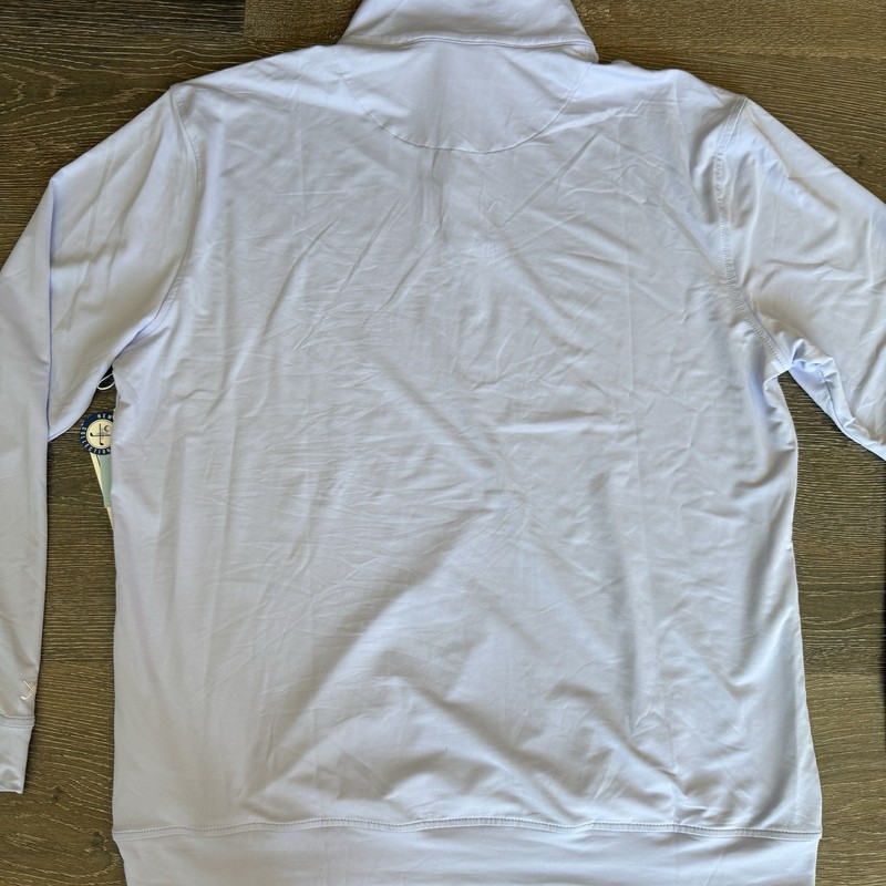 Kenneth Cole Golf 1/4 Zip Pullover Mens 2XL Lavender Stretch Wicking Performance gallery