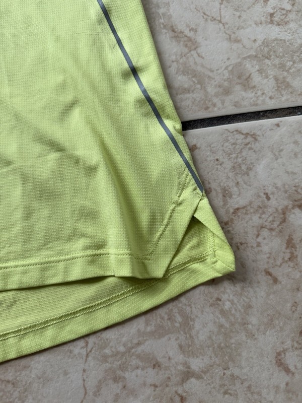 Lululemon Men's Fast and Free Sleeveless Performance Tank Top Medium Yellow Top gallery