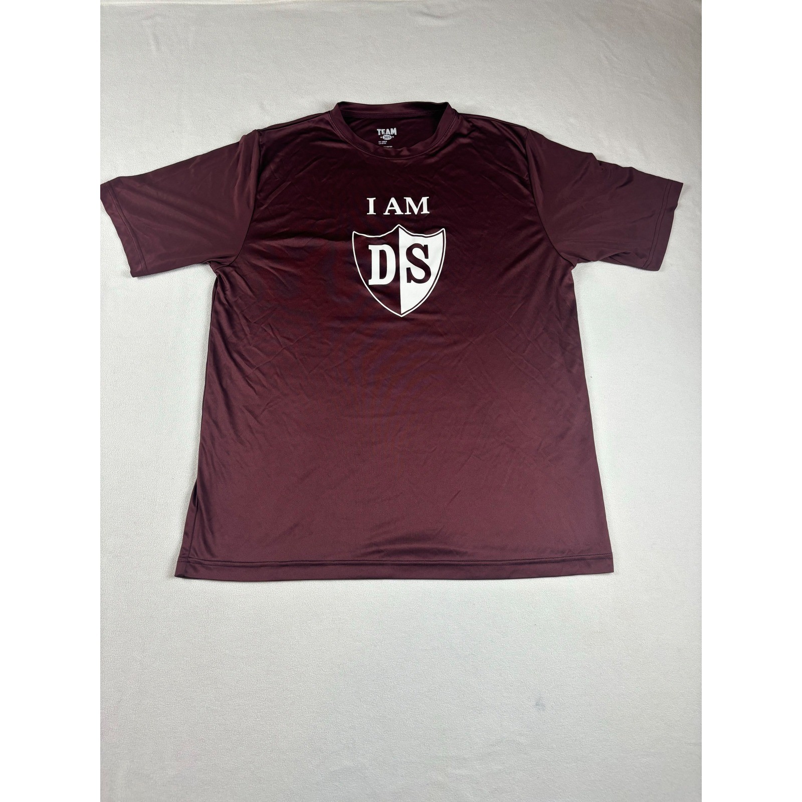 Team 365 Mens Maroon I AM DS Graphic Performance T-Shirt Size Large TT11 gallery