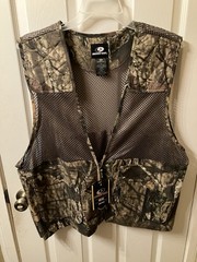 Mossy Oak Mens Dove Vest XL/2XL Break Up Country Camo Game Bag Breathable NWT