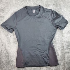 Tommie Copper Shirt Mens 2XL Black Compression Lower Back Support T-Shirt 0878MR