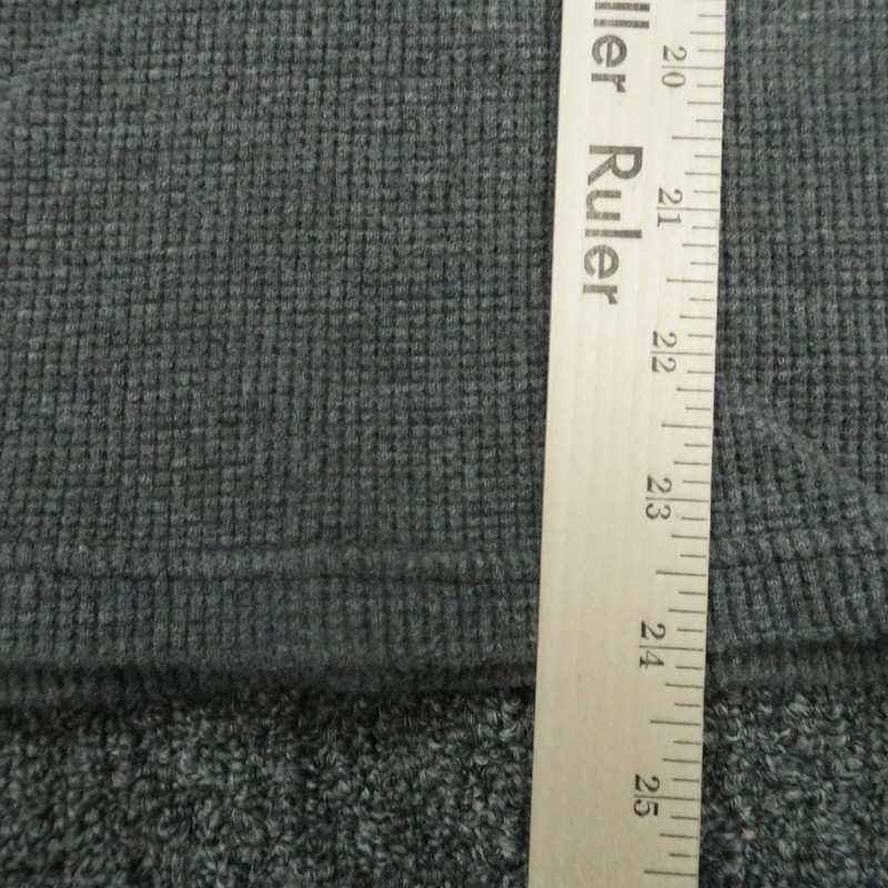 Wallace & Barnes Shirt Mens Extra Small Gray Thermal Henley Waffle Knit J Crew gallery