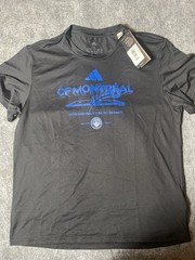 adidas CF Montreal Women’s Black MLS Soccer Pre-Game T-Shirt