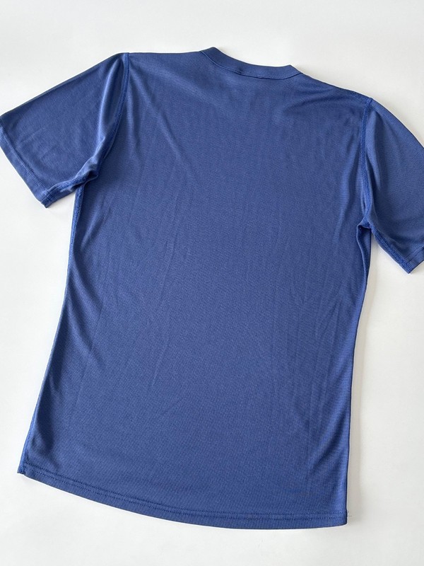 DDP Vintage Patagonia Capilene Silkweight T-Shirt Blue Base Layer Made in France gallery