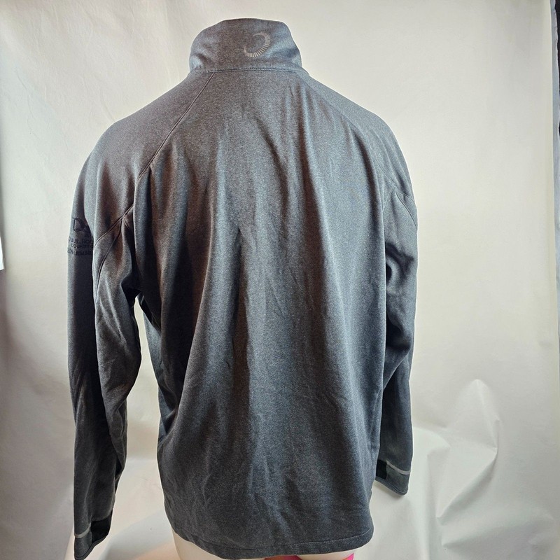 Zero Restriction Pullover Mens Large Gray Quarter Zip Golf Light Performance gallery