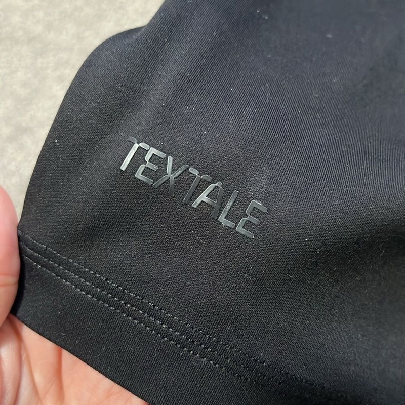 TEXTALE Fresh Stain-Repel Tee Long Sleeve Workwear Outdoors Black Size Large gallery