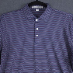 Holderness & Bourne The Sands Performance Golf Polo Mens XL Cavalier Striped